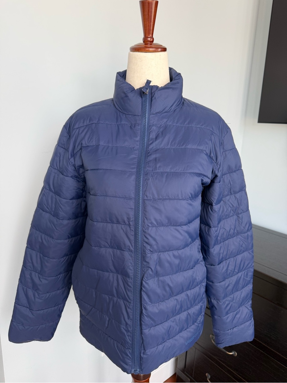 Lands' End Kids' Navy Lightweight Puffer Jacket